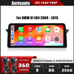 Android 14 12.3''For BMW X1 E84 2009-2015 AERISAUTO for Apple Android screen and  Android Auto Aerisauto