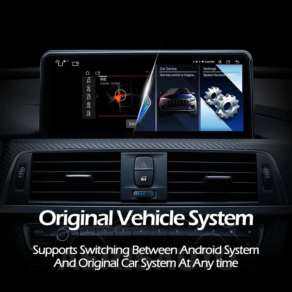 Android 14 12.3''For BMW X1 E84 2009-2015 AERISAUTO for Apple Android screen and  Android Auto Aerisauto