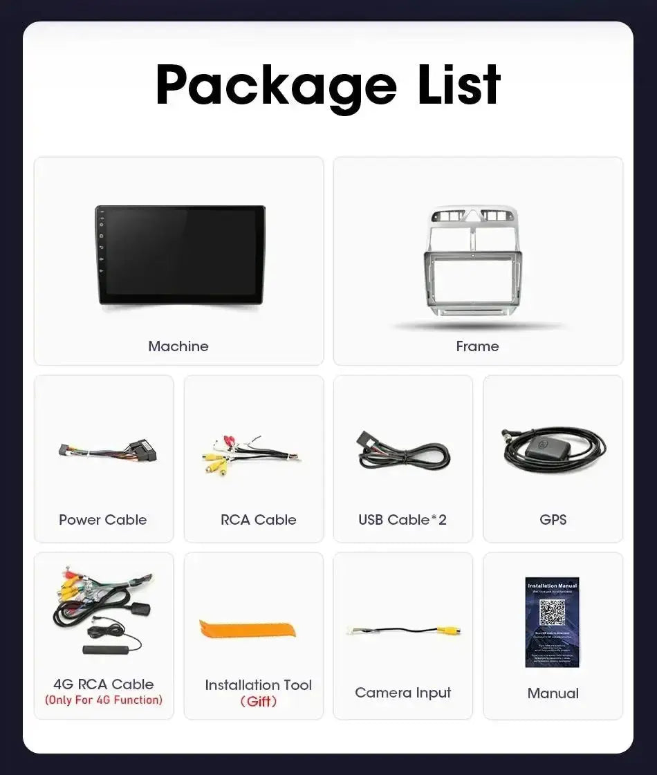 Android 14 9''For Peugeot 307 307CC 307SW 2002-2013 AERISAUTO for Apple Android screen and  Android Auto Aerisauto