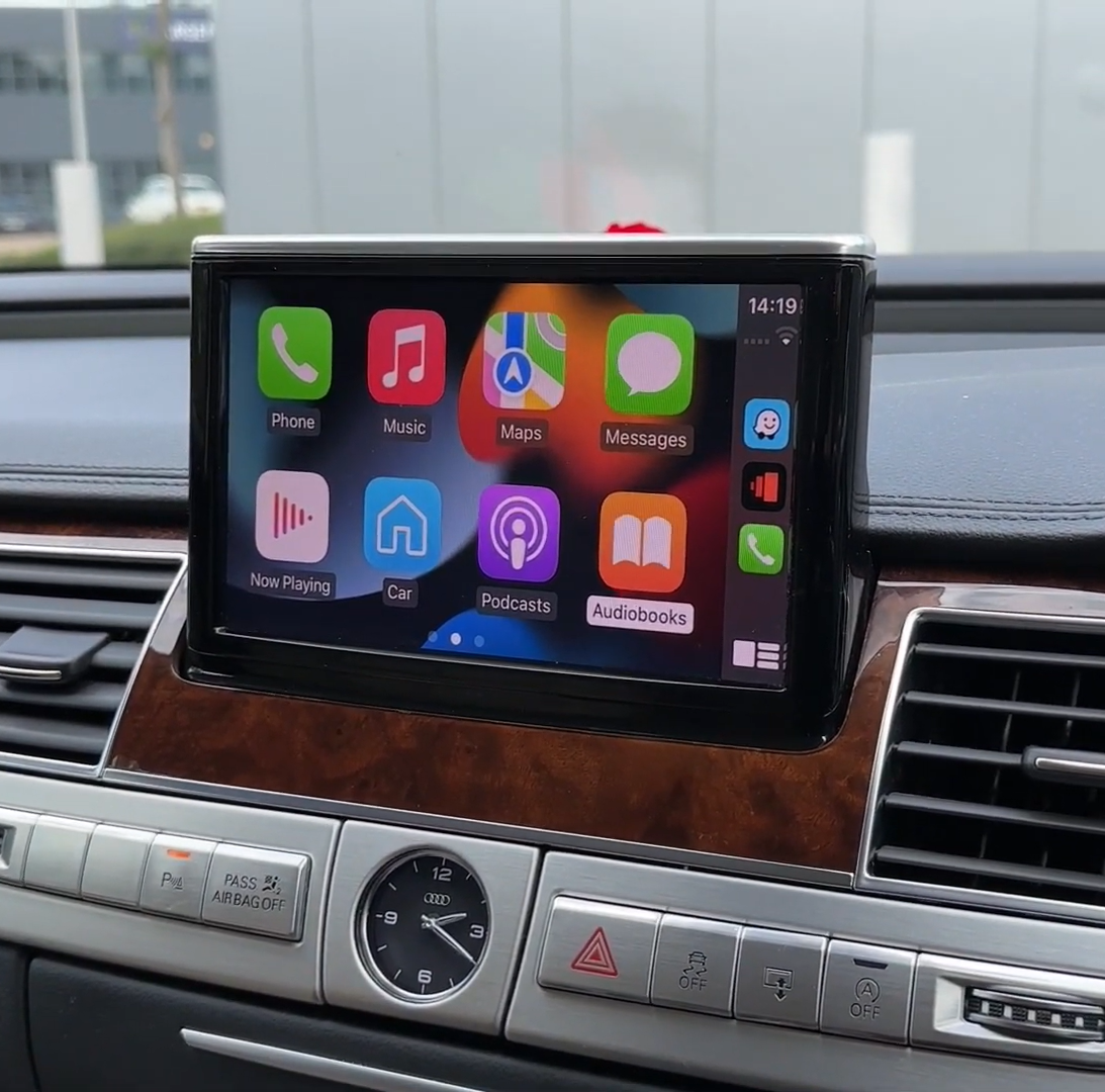 8" for Audi A8 2004-2012 AERISAUTO for Apple Android screen and  Android Auto