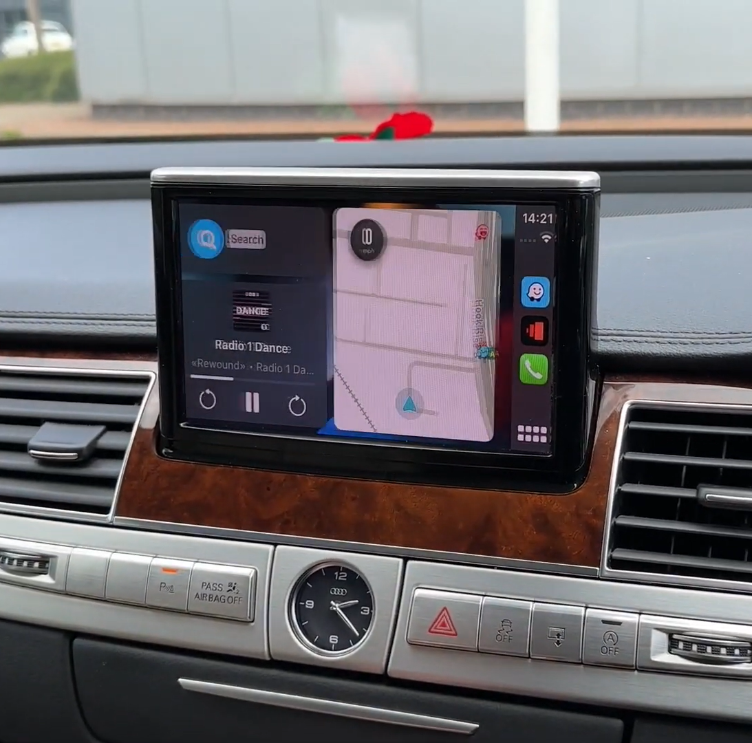 8" for Audi A8 2004-2012 AERISAUTO for Apple Android screen and  Android Auto