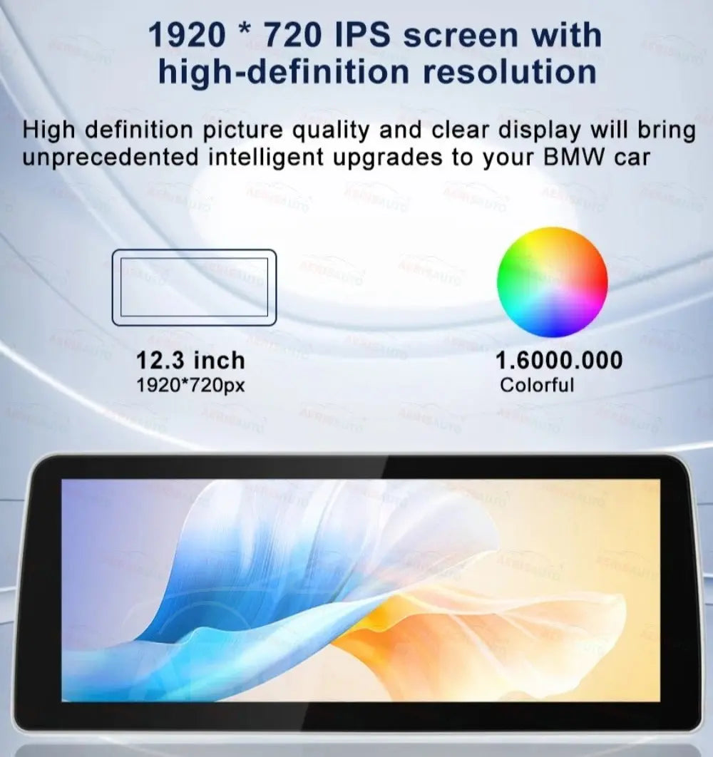 BMW X3 F25 / X4 F26 (2011-2016) 12.3-Inch Linux Car Multimedia Screen | 3s Fast Boot | Wireless CarPlay & Android Auto Aerisauto