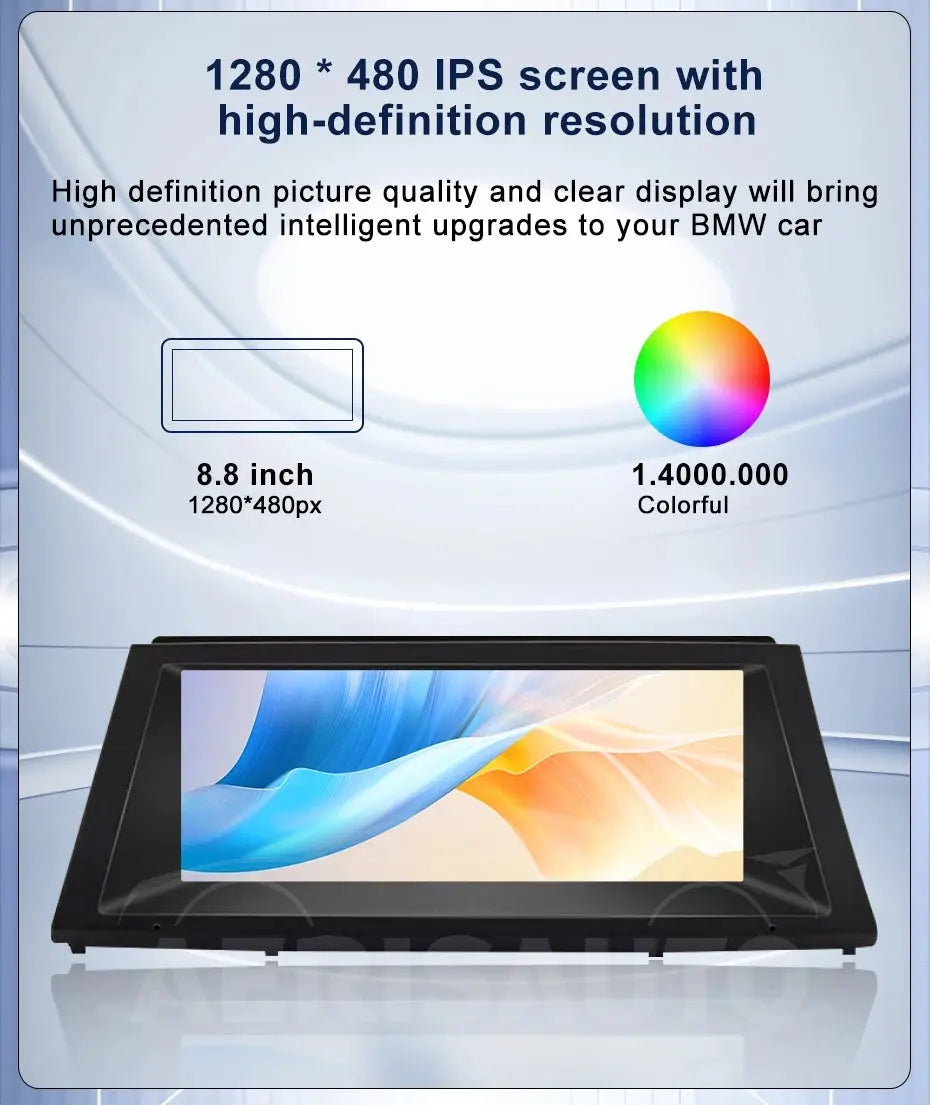 BMW X5 E70 / X6 E71 E72 (2007-2013) 8.8-Inch Touch Screen Linux Multimedia Display | 3s Fast Boot | Wireless CarPlay & Android Auto Aerisauto