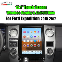 12.1''For Ford Expedition 2015-2017 Android 13 AERISAUTO for Apple Android screen and  Android Auto