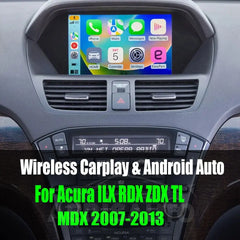 For Acura ILX RDX ZDX TL MDX 2007-2013 AERISAUTO for Apple CarPlay Module and  Android Auto Aerisauto