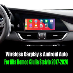 For Alfa Romeo Giulia Stelvio 2014-2020 AERISAUTO for Apple CarPlay Module and  Android Auto Aerisauto