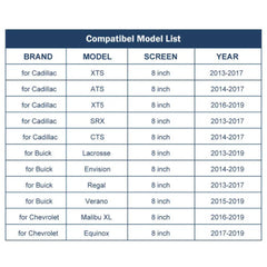 For Cadillac XT5 XTS ATS SRX CTS/ Buick/ Chevrolet 2013-2019 Wireless Apple CarPlay/Android Auto Upgrade Module For Cadillac XT5 XTS ATS SRX CTS/ Buick/ Chevrolet Aerisauto