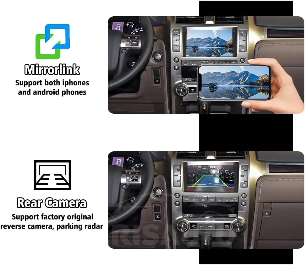 For Lexus GX IS GS LX ES LS 2006-2014 AERISAUTO for Apple CarPlay Module and  Android Auto Aerisauto
