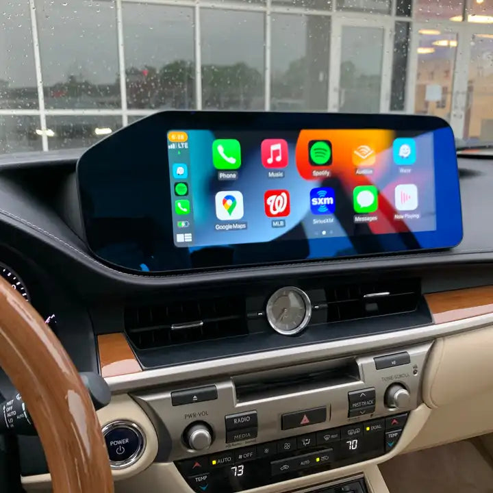Autoradio Android 13 pour Lexus ES ES200 ES250 ES300 2013-2017, 12 go/256 go, navigation GPS, lecteur multimédia, CarPlay, DSP 