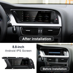 8.8''For Audi A4  A5 B8 S4 2008-2016 Android 13.0 AERISAUTO for Apple Android screen and  Android Auto