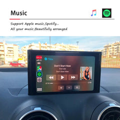 Interface de module CarPlay sans fil iOS pour AUDI Q5 Q7 A3 A4 A5 A6 A7 A8 B8 B9 MMI3G MIB CarPlay Retrofit Airplay Android Auto