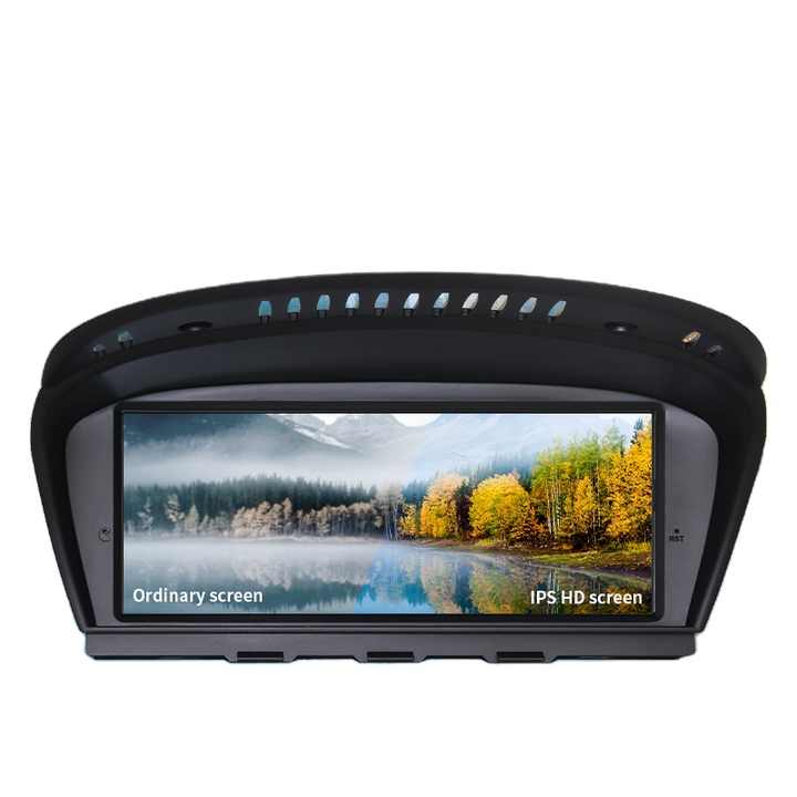 Autoradio Android 13 8 Go + 128 Go Carplay Android Auto 4G SIM pour BMW Série 3/5 E90-E93 E60-E64 (2005-2012) 