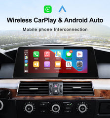 10.25''For BMW 3/5series E60 E61 E90 E91 AERISAUTO for Apple Android screen and  Android Auto