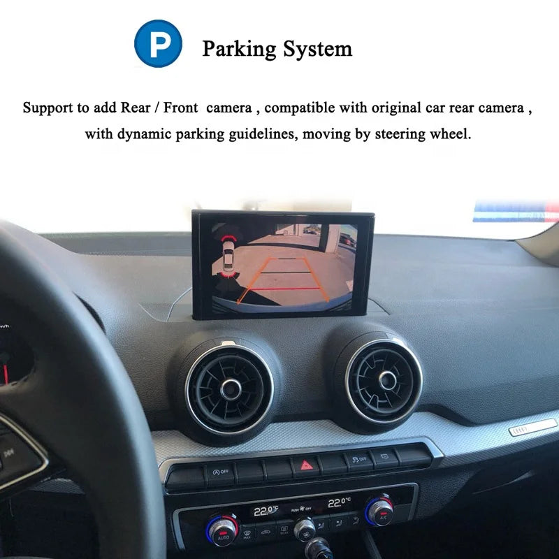 Interface de module CarPlay sans fil iOS pour AUDI Q5 Q7 A3 A4 A5 A6 A7 A8 B8 B9 MMI3G MIB CarPlay Retrofit Airplay Android Auto
