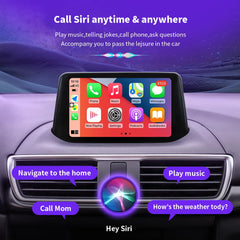 For Mazda 2 3 6 Mazda CX5 CX3 CX9 Miata MX5 2013-2020 AERISAUTO for Apple CarPlay Module and  Android Auto