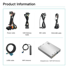 For Peugeot Citroen SMEG NAC Picasso C4 C5 DS3 DS4 DS5 Peugeot 308 508 208 3008 AERISAUTO for Apple CarPlay Module and  Android Auto