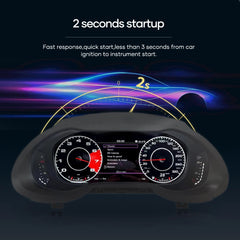 12.3''For Audi A4 S4 RS4 A5 Q5 S5 RS5 2008-2021 AERISAUTO for LCD Digital Dashboard Cluster
