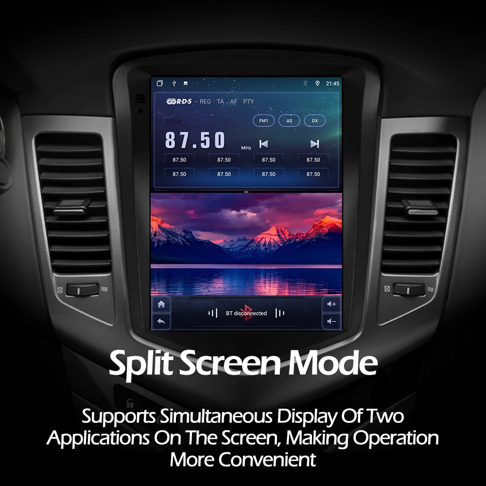 9.7''For Chevrolet Cruze 2015-2018 AERISAUTO for Apple Android screen and  Android Auto
