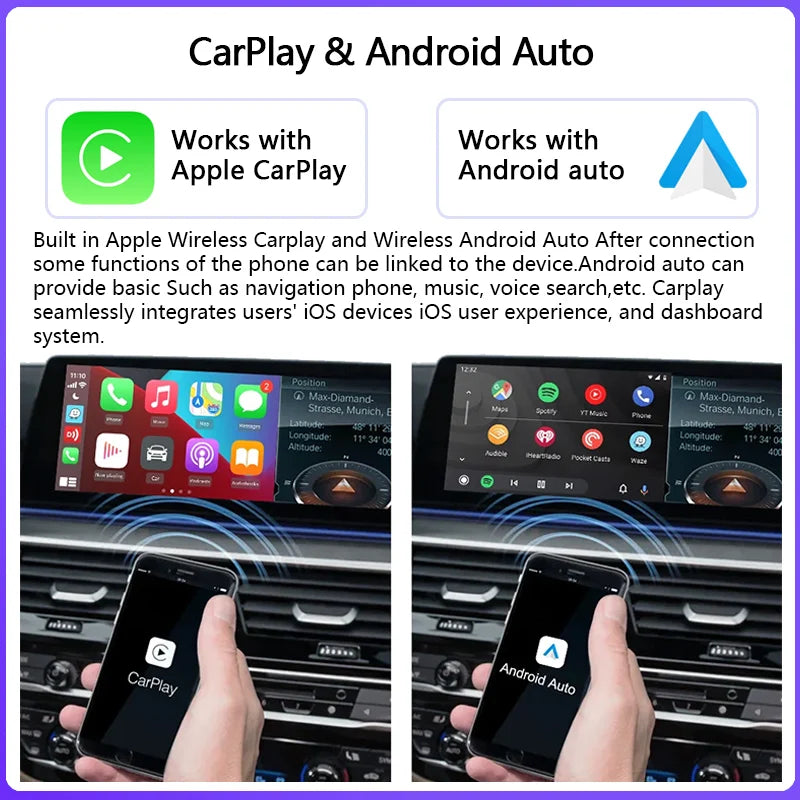 9''For Acura TL 2004-2008 Android14 AERISAUTO for Apple Android screen and  Android Auto