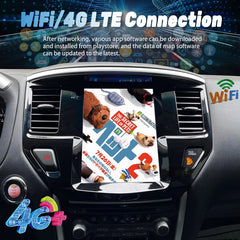 10.4''For Nissan Pathfinder R52 SL SV 2012-2020 Android 13 Nissan Pathfinder Nissan Pathfinder AERISAUTO for Apple Android screen and  Android Auto