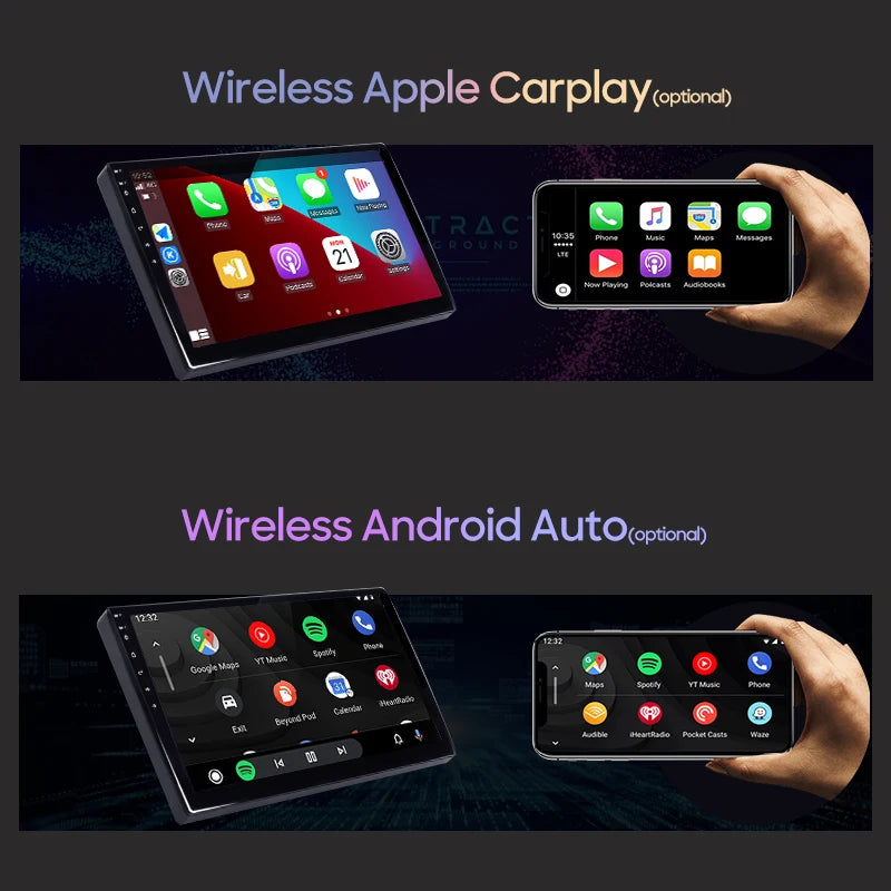 9‘’For Ford Mondeo MK 3 2000-2007 Android 14 AERISAUTO for Apple Android screen and  Android Auto