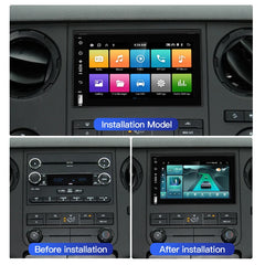 7''For Ford Mustang Explorer Expedition F150 F250 F350 E250 2004-2014 AERISAUTO for Apple Android screen and  Android Auto