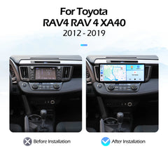 12.3''For Toyota RAV4 RAV 4 XA40 2012-2019 AERISAUTO for Apple Android screen and  Android Auto