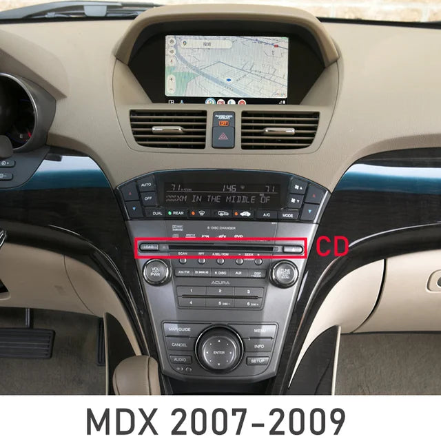 For Acura ILX RDX ZDX TL MDX 2007-2013 AERISAUTO for Apple CarPlay Module and  Android Auto