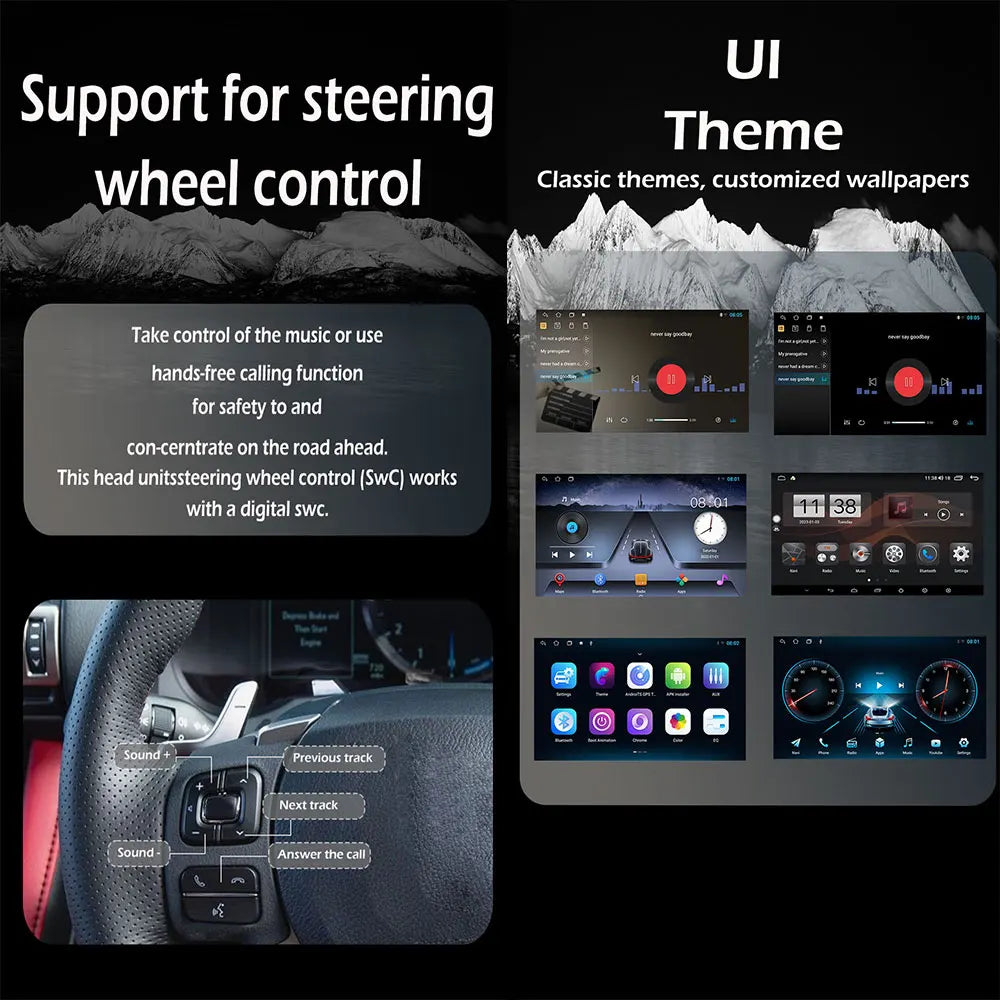9''For Hyundai Tucson IX35 3 2015-2018 AERISAUTO for Apple Android screen and  Android Auto