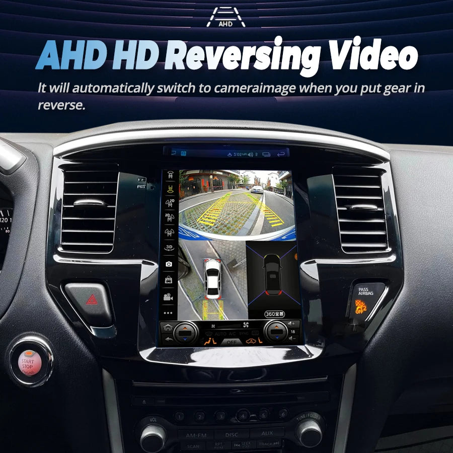 10.4''For Nissan Pathfinder R52 SL SV 2012-2020 Android 13 Nissan Pathfinder Nissan Pathfinder AERISAUTO for Apple Android screen and  Android Auto