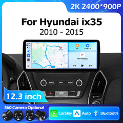 12.3''For Hyundai ix35 2010-2015 AERISAUTO for Apple Android screen and  Android Auto