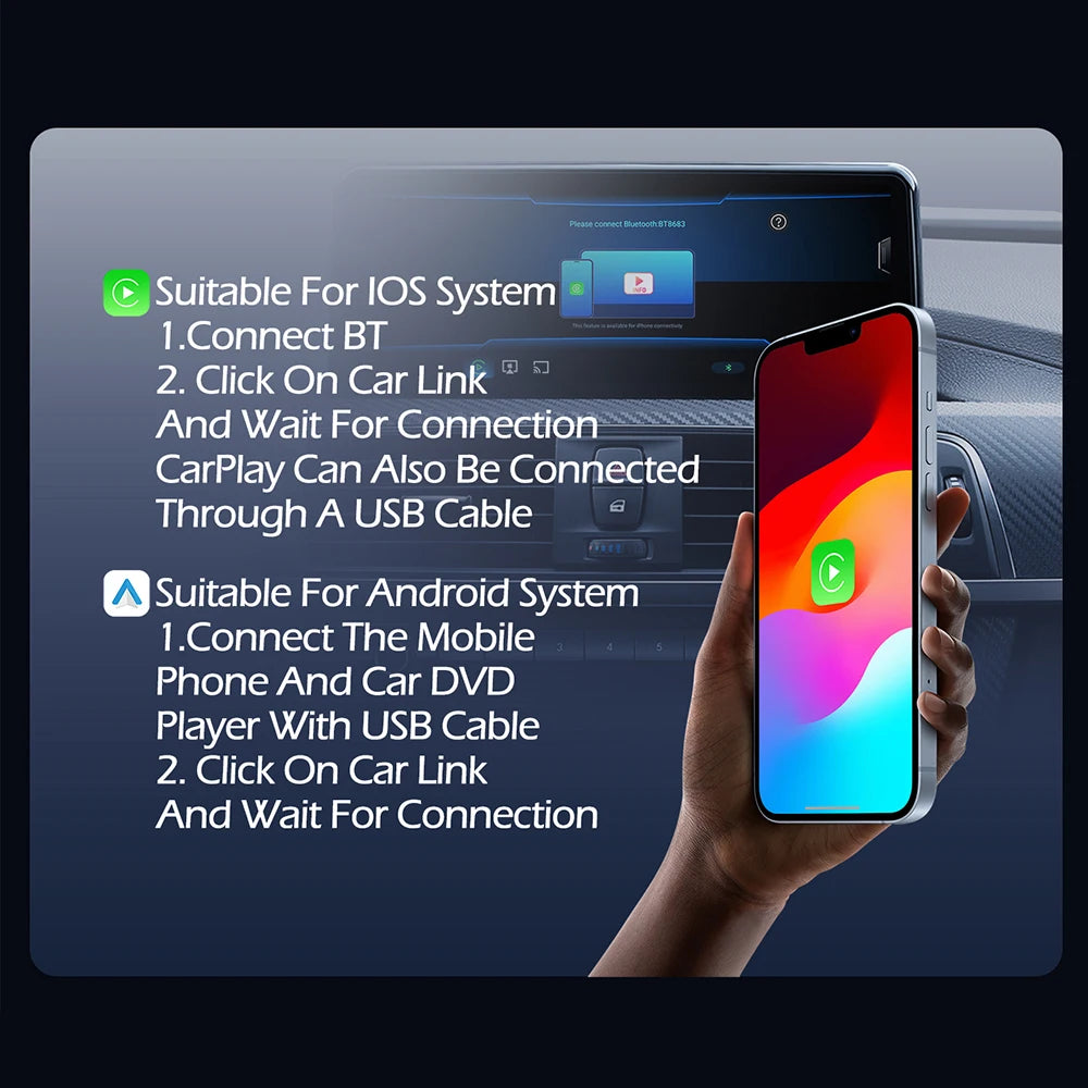 10.33''For FORD Focus 2019-2022 AERISAUTO for Apple Android screen and  Android Auto