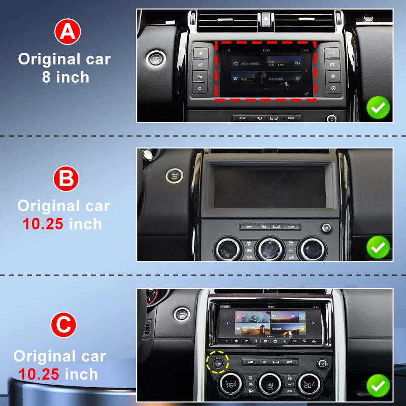 11.4''For Land Rover Discovery 5 L462 2017-2020 Android 13 AERISAUTO for Apple Android screen and  Android Auto