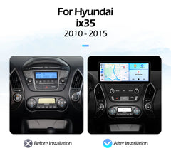 12.3''For Hyundai ix35 2010-2015 AERISAUTO for Apple Android screen and  Android Auto