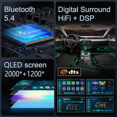 Android 14 9''For Honda Odyssey 4 RB3 RB4 2008-2014 AERISAUTO for Apple Android screen and  Android Auto