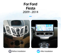12.3''For Ford Fiesta 2009-2014 AERISAUTO for Apple Android screen and  Android Auto