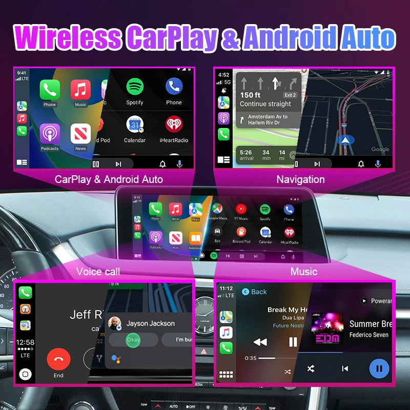For Lexus RX 2012-2022 AERISAUTO for Apple CarPlay Module and  Android Auto