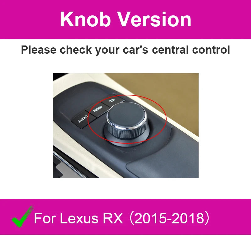 For Lexus RX 2012-2022 AERISAUTO for Apple CarPlay Module and  Android Auto