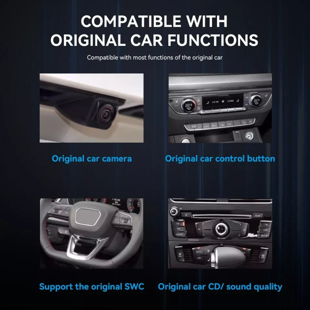 For Jeep Wrangler 2018-2024 Digital Dashboard Cluster Dual Screen Car Radio Strip Screen CarPlay Android Auto Speed Meter Screen