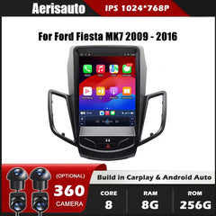 9.7''For Ford Fiesta MK7 2009-2016 AERISAUTO for Apple Android screen and  Android Auto