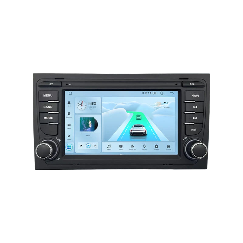 7'' For Audi A4 S4 B6 B7 RS4 8E 8H 2000-2008 AERISAUTO for Apple Android screen and  Android Auto