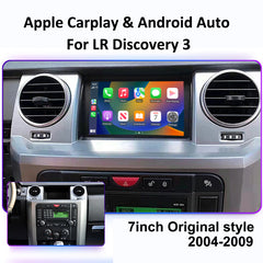 For Land Rover Discovery 3 LR3 L319 2004~2009 Tesla Style Car Radio AERISAUTO for Apple Android screen and Android Auto