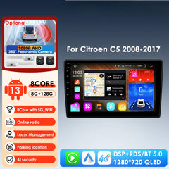 10.1''For Citroen C5 2008-2017 AERISAUTO for Apple Android screen and  Android Auto