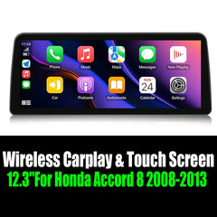 12.3''For Honda Accord 8 2008-2013 AERISAUTO for Apple Android screen and  Android Auto