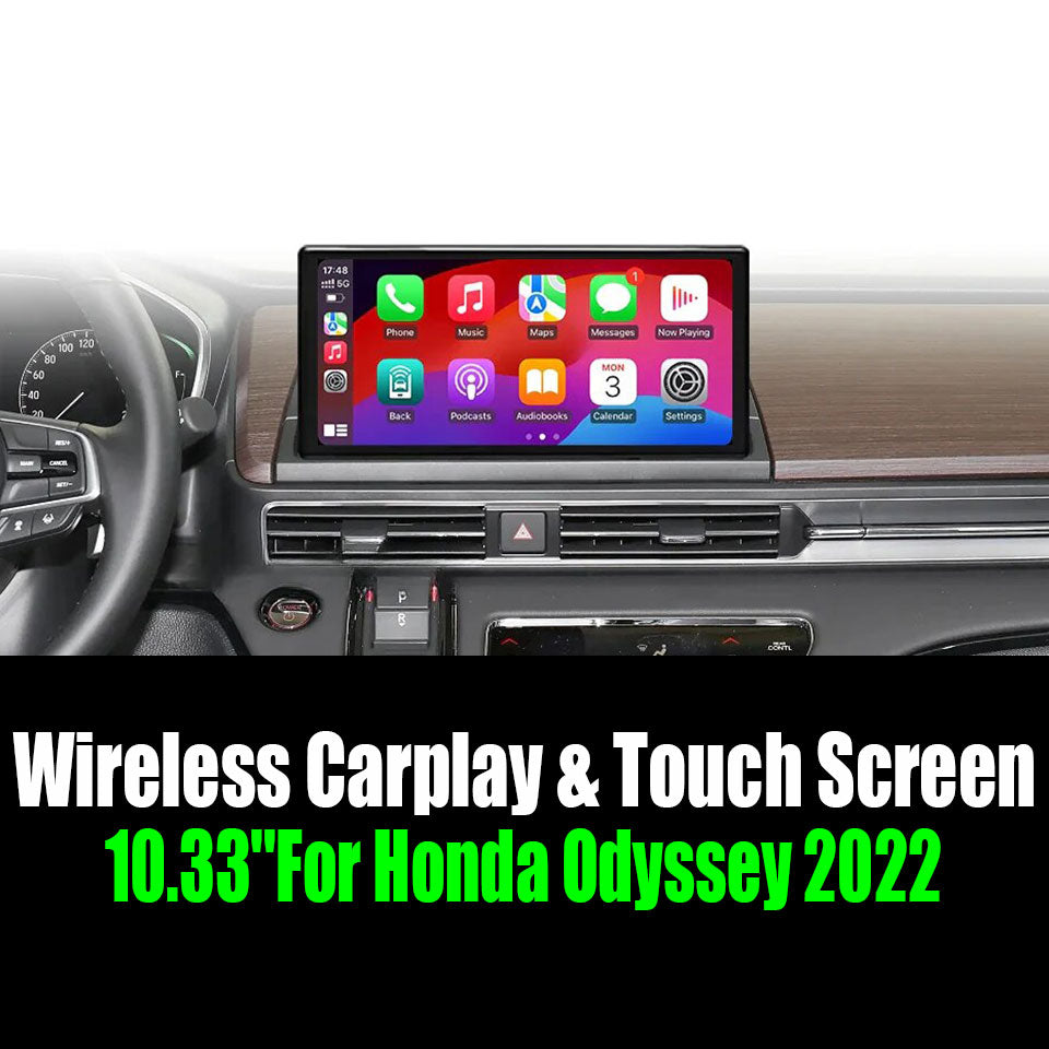 10.33''For Honda Odyssey 2022 AERISAUTO for Apple Android screen and  Android Auto