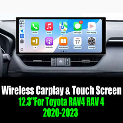 12.3''For Toyota RAV4 RAV 4 2020-2023 AERISAUTO for Apple Android screen and  Android Auto