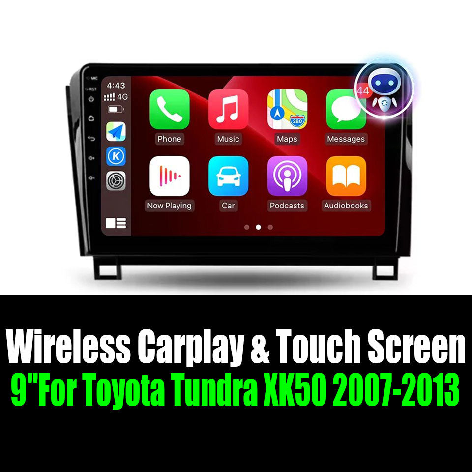 9''For Toyota Tundra XK50 2007-2013 AERISAUTO for Apple Android screen and  Android Auto
