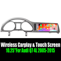10.25''For Audi Q7 4L 2005-2015 AERISAUTO for Apple Android screen and  Android Auto