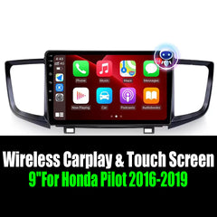 9''For Honda Pilot 2016-2019 AERISAUTO for Apple Android screen and  Android Auto
