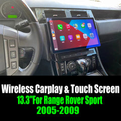 13.3''For Range Rover Sport 2005-2009 Android 13 AERISAUTO for Apple Android screen and  Android Auto